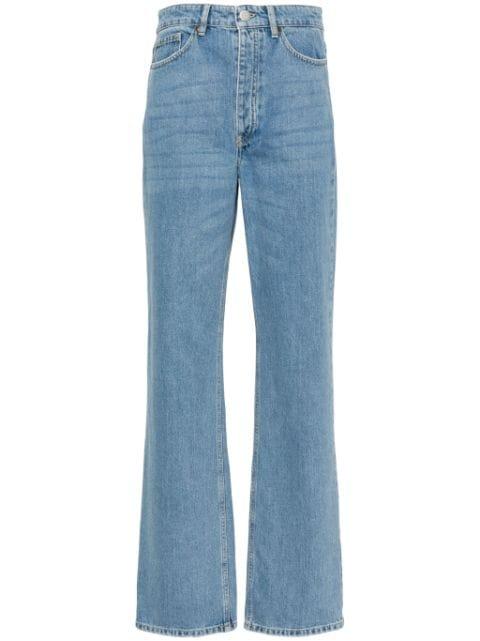 Miliumlo mid-rise straight-leg jeans by BY MALENE BIRGER