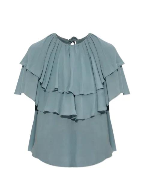 Nina ruffled blouse by BY MALENE BIRGER