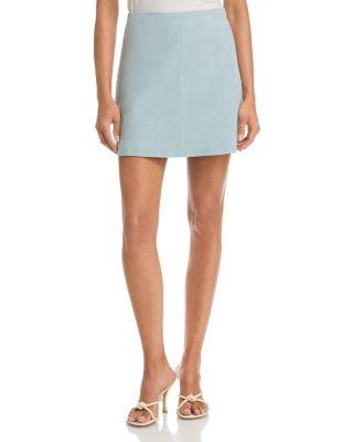 Nola Suede Mini Skirt by BY MALENE BIRGER