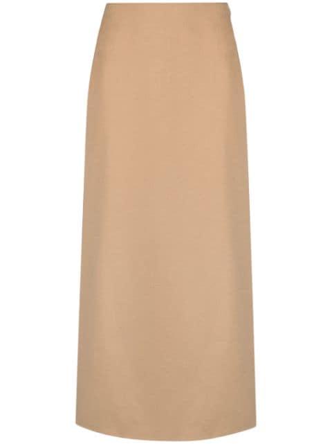 Palomie wool midi skirt by BY MALENE BIRGER