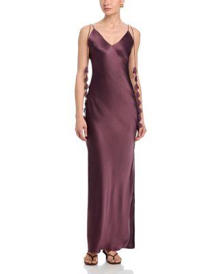 Pascale Silk Slip Dress by BY MALENE BIRGER