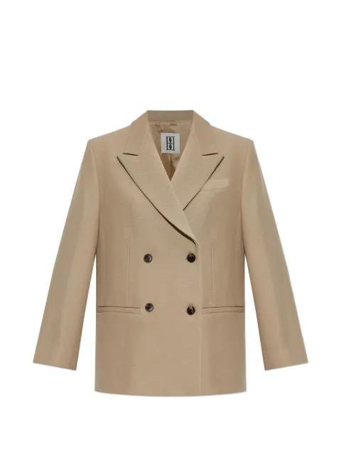 Ramo double-breasted blazer by BY MALENE BIRGER