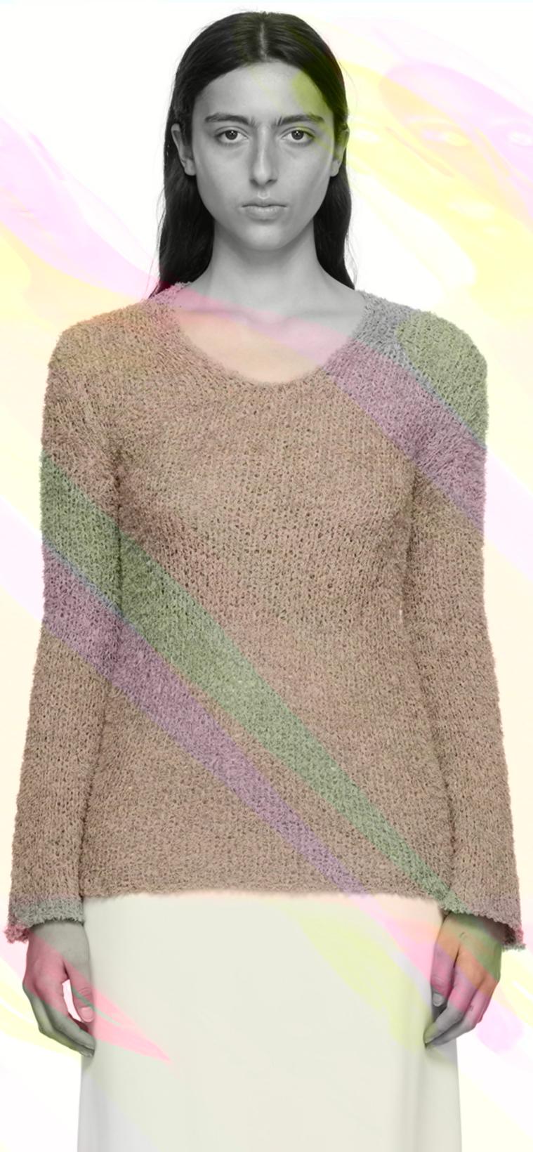 Taupe Pelira Sweater by BY MALENE BIRGER