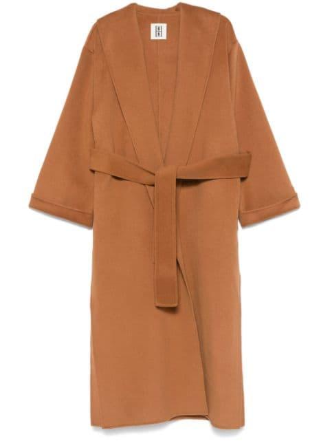Trullem wool coat by BY MALENE BIRGER