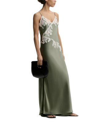 Vera Satin Slip Dress by BY MALENE BIRGER