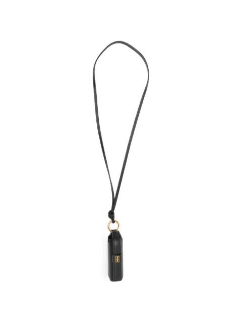 Vera logo-plaque leather liptick case by BY MALENE BIRGER