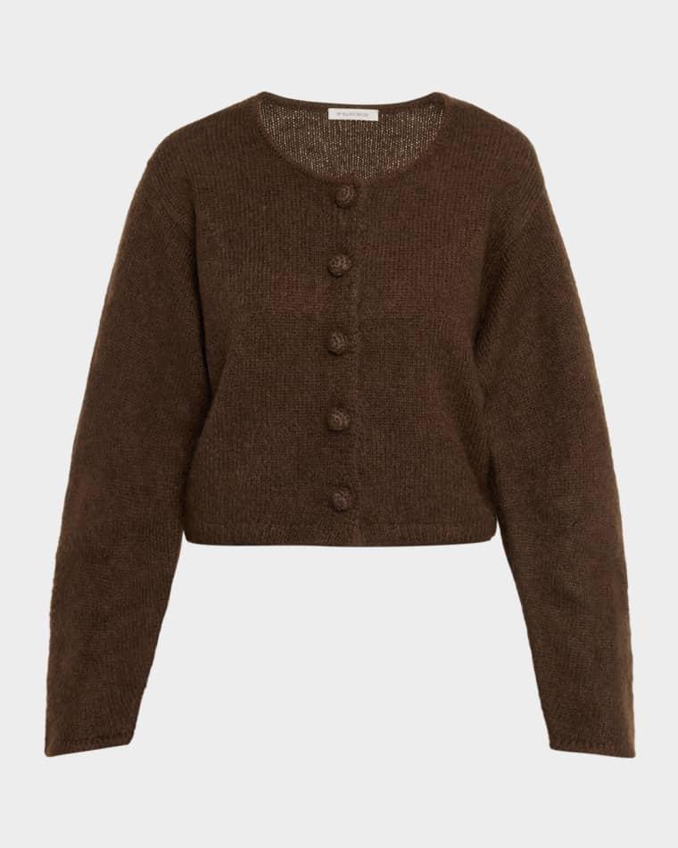 Zharea Wool-Mohair Knit Cardigan by BY MALENE BIRGER