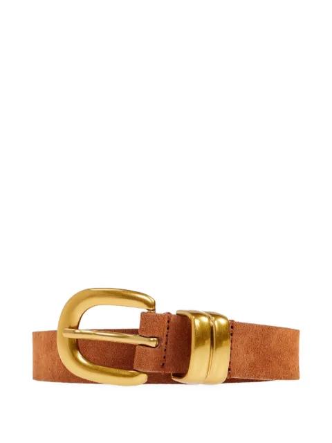 Zoilo buckle leather belt by BY MALENE BIRGER