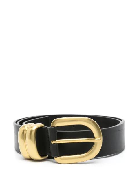 Zoira leather belt by BY MALENE BIRGER
