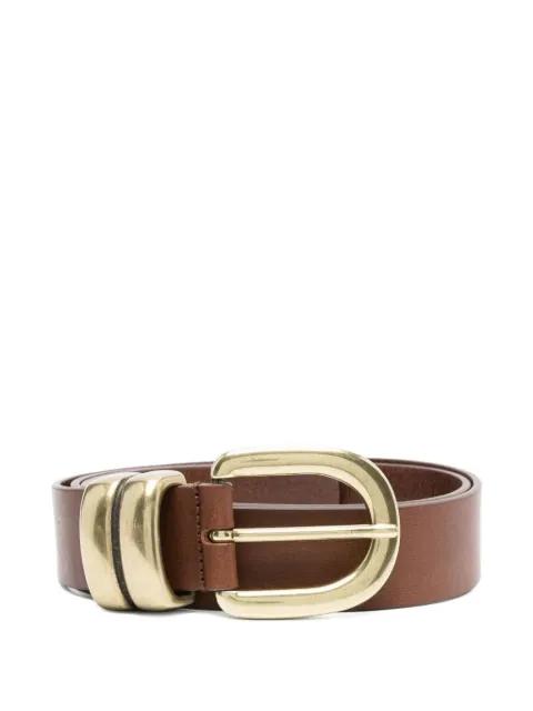 buckle leather belt by BY MALENE BIRGER