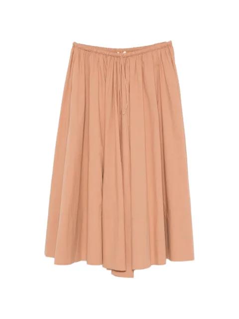 drawstring-waist maxi skirt by BY MALENE BIRGER
