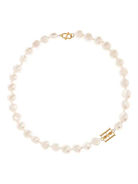 freshwater-pearl necklace by BY MALENE BIRGER