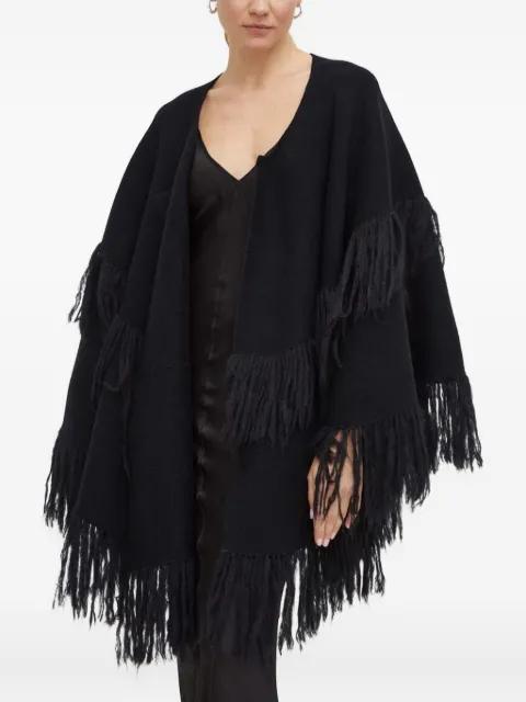 fringed cape by BY MALENE BIRGER