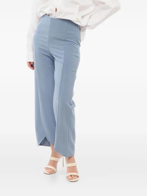 high-waist trousers by BY MALENE BIRGER
