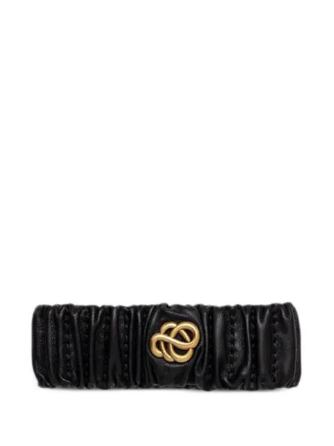 knotted gathered bracelet by BY MALENE BIRGER