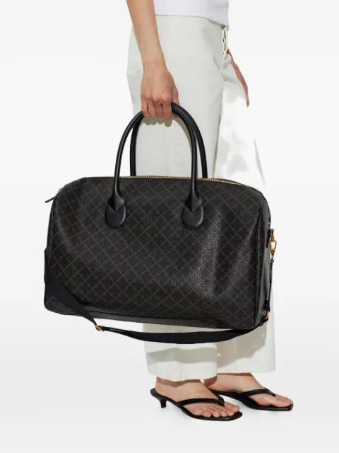 monogram-print tote bag by BY MALENE BIRGER