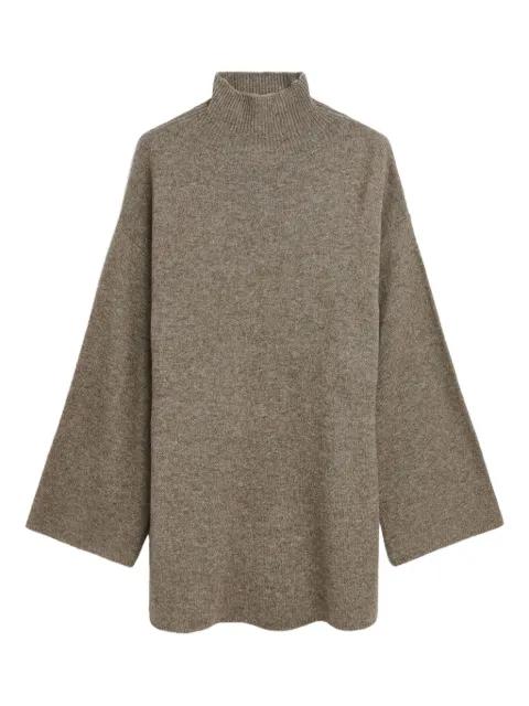 turtleneck wide-sleeves sweater by BY MALENE BIRGER