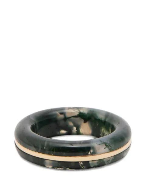 moss-agate ring by BY PARIAH