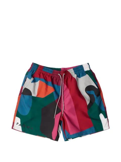 Ball To The Face drawstring swim shorts by BY PARRA