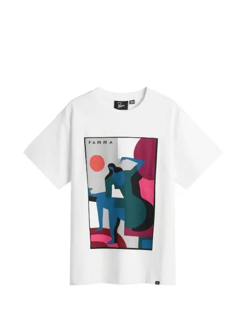 Ball to the Face graphic-print T-shirt by BY PARRA