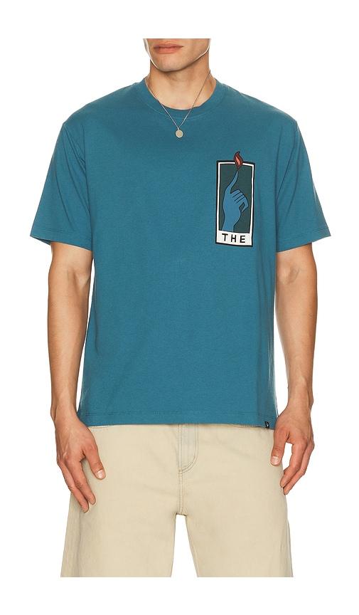 By Parra Hands Of Time T-Shirt in Blue by BY PARRA