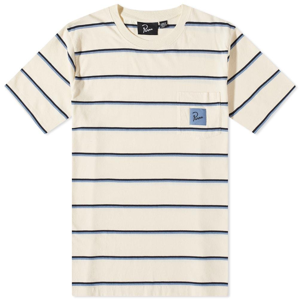 By Parra Striper Pocket Logo T-Shirt by BY PARRA