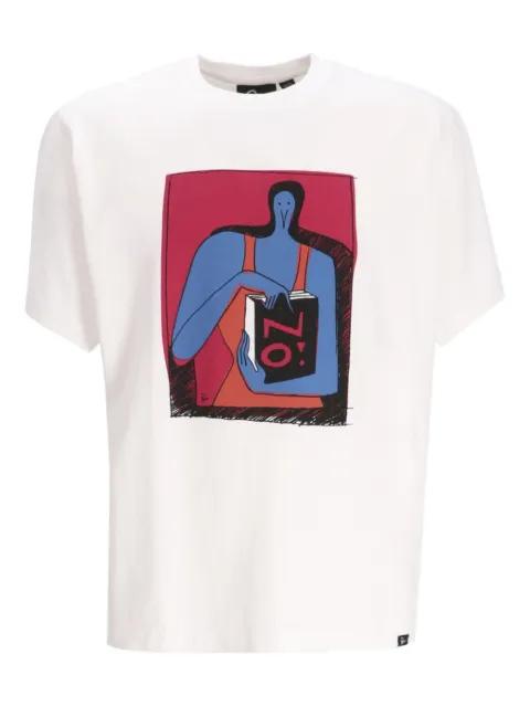 graphic-print cotton T-shirt by BY PARRA