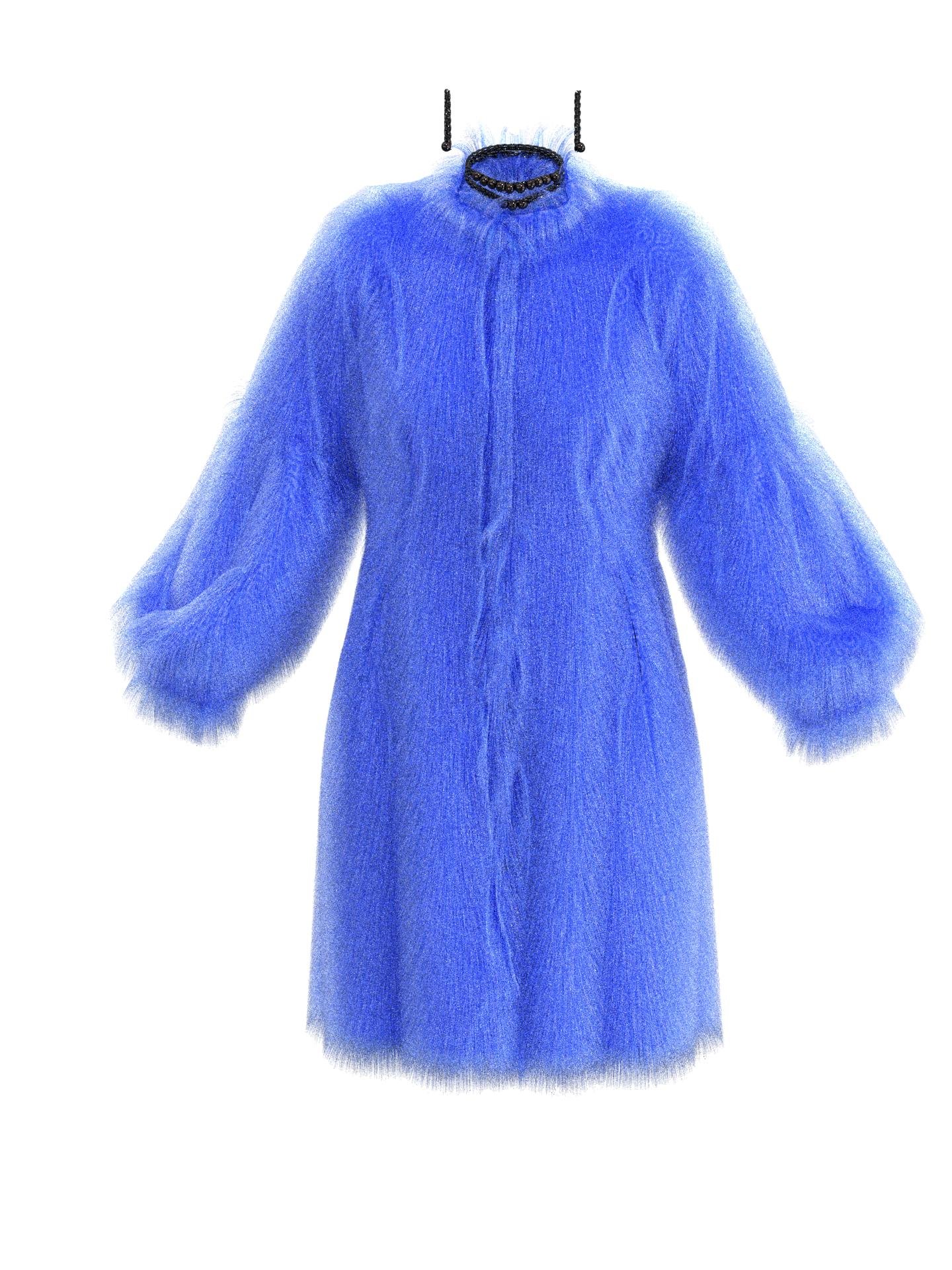 Fur Coat Blue Dream (FCBD) by BY_SOFICOR
