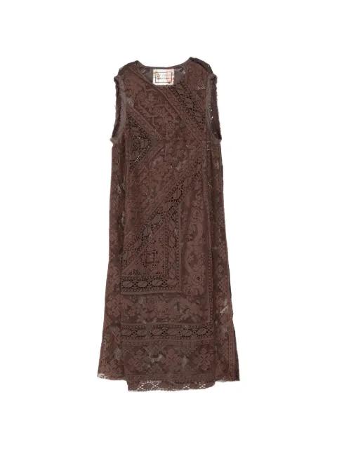 chateau laced curtain rima dress by BY WALID