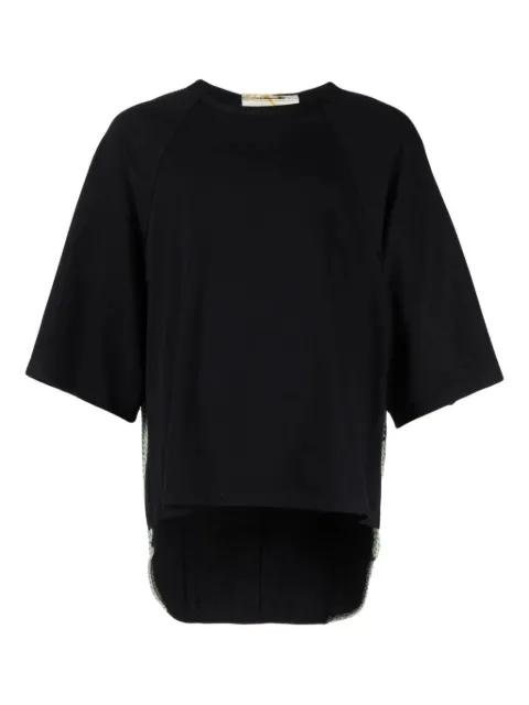 raglan-sleeve T-shirt by BY WALID