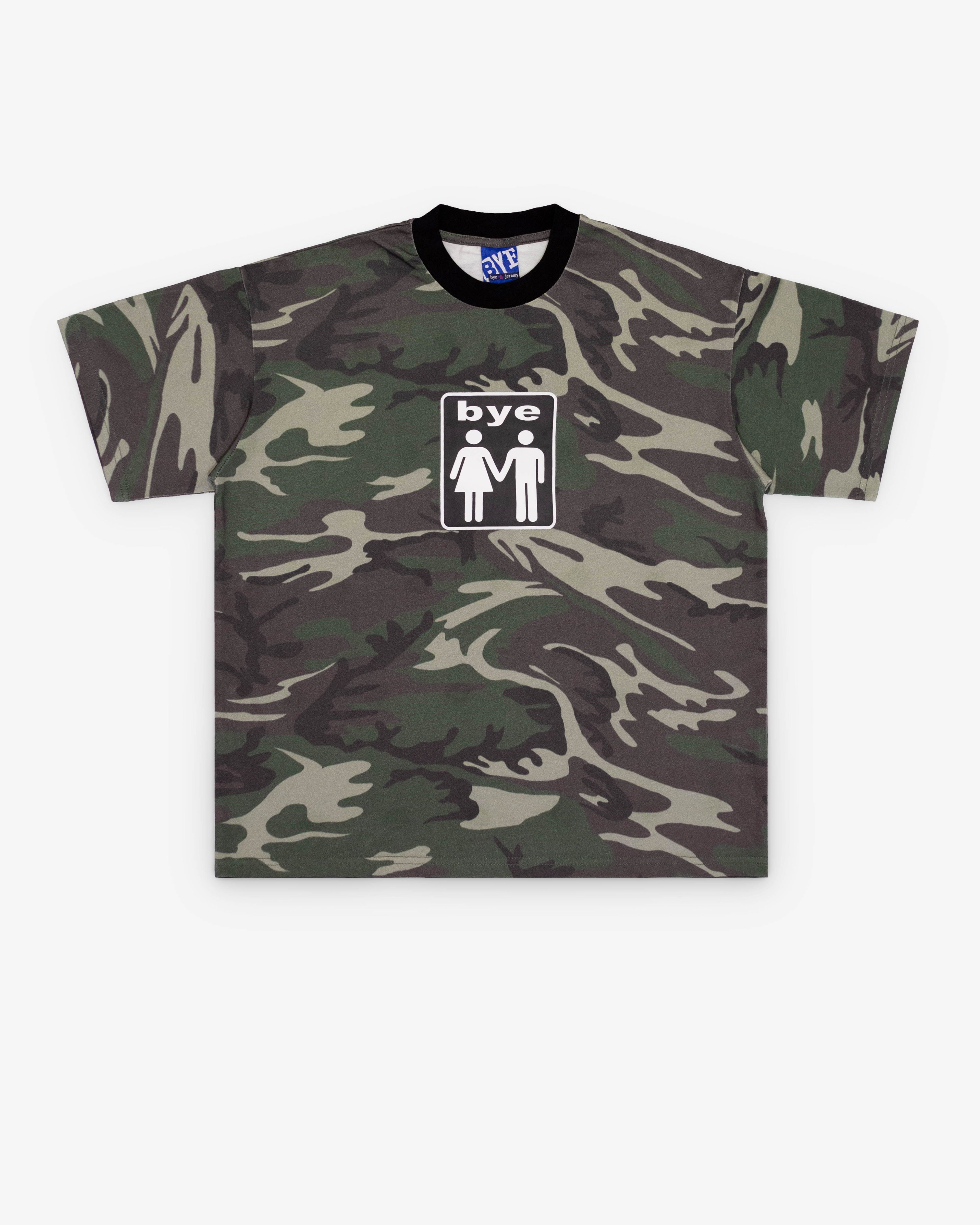 Bye Jeremy - Couple T-Shirt - (Camo) by BYE JEREMY