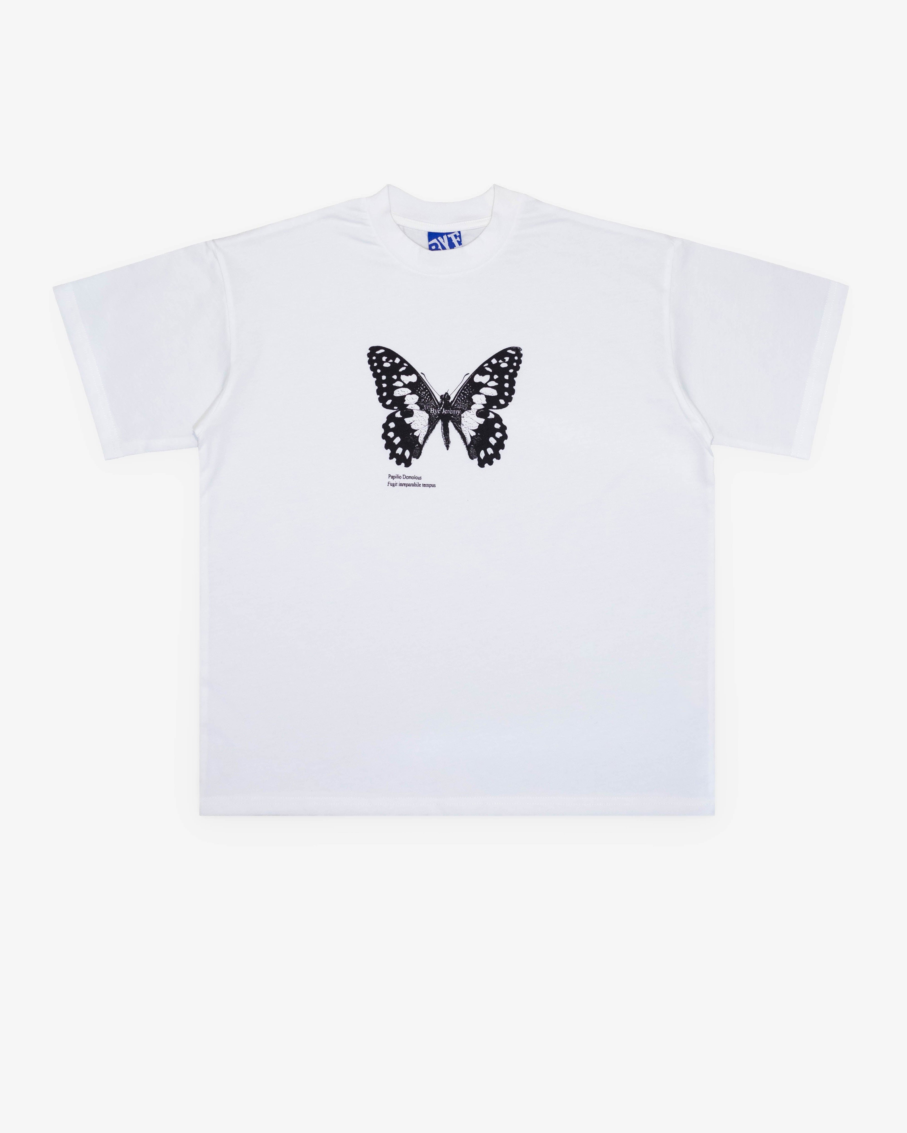 Bye Jeremy - Exclusive Butterfly T-Shirt - (White) by BYE JEREMY