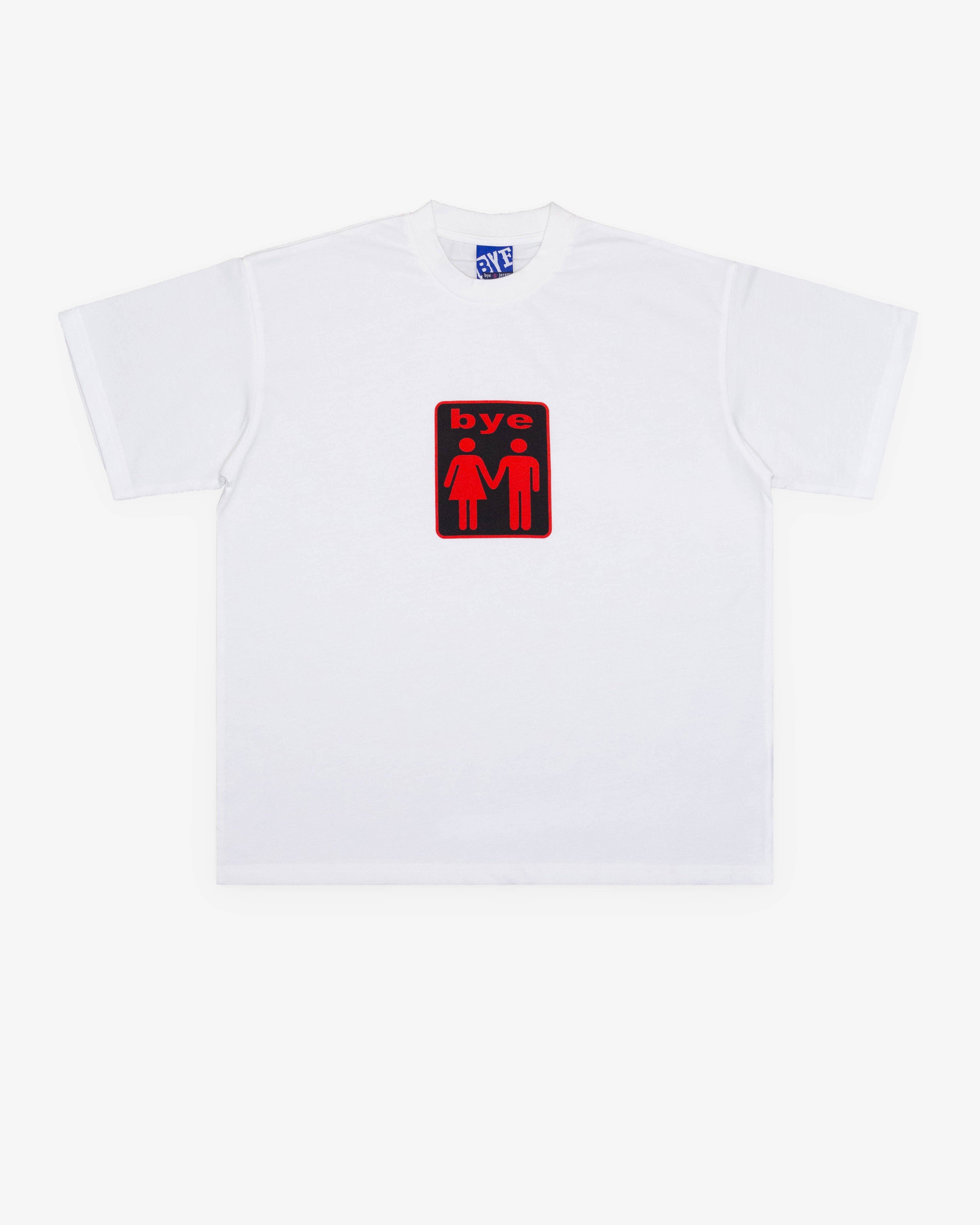 Bye Jeremy - Exclusive Couple T-Shirt - (White) by BYE JEREMY
