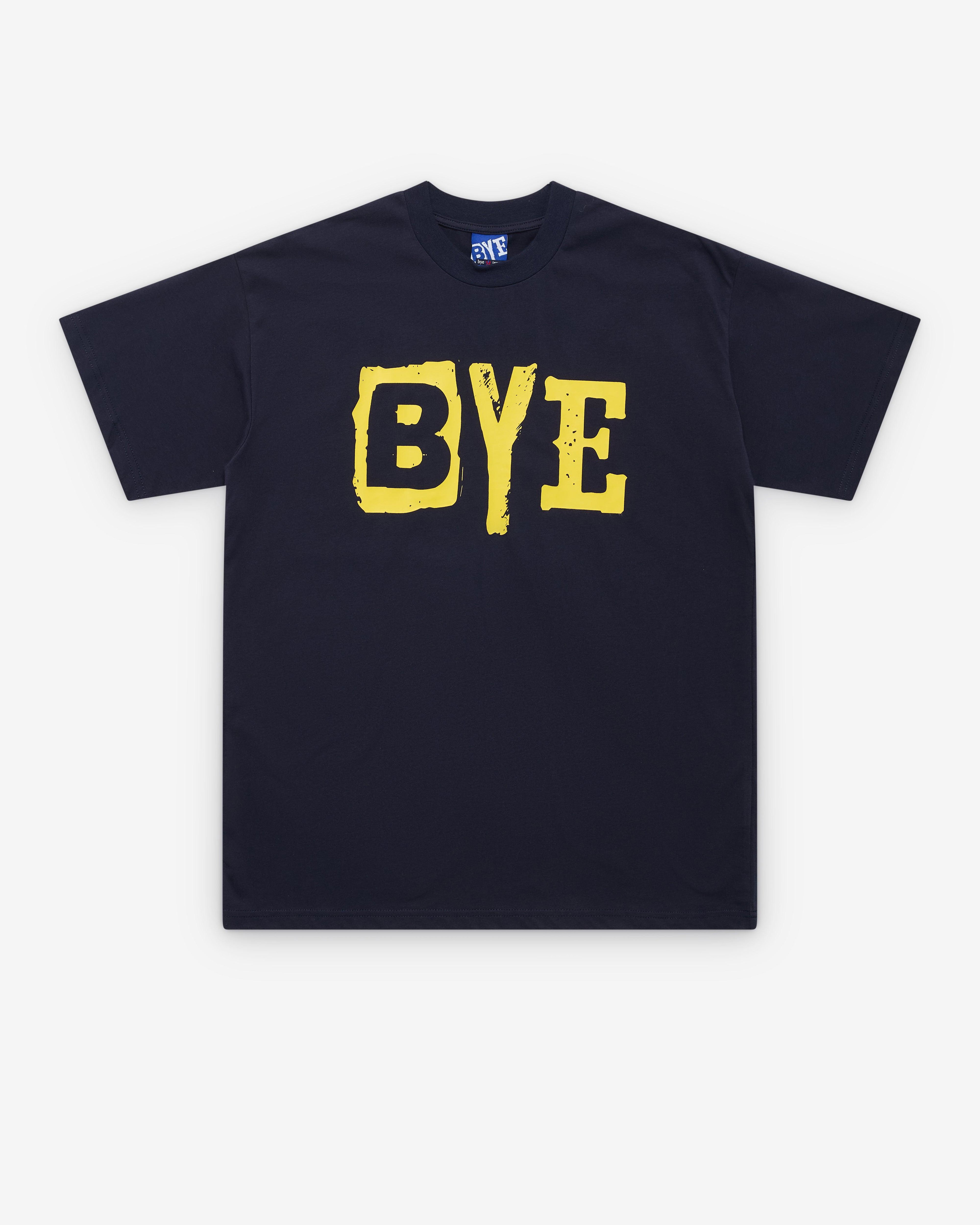 Bye Jeremy - Name T-Shirt - (Navy) by BYE JEREMY