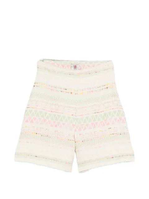 geometric shorts by BYE