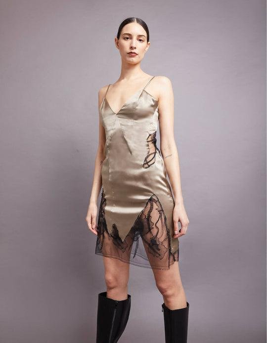 Angela Silk Dress by BYVARGA