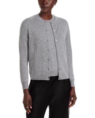 100% Cashmere Crewneck Cardigan Sweater - Exclusive by C BY BLOOMINGDALE'S CASHMERE