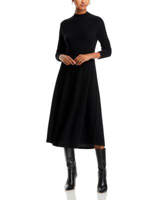 100% Cashmere Mock Neck Dress by C BY BLOOMINGDALE'S CASHMERE