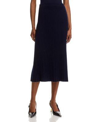 100% Cashmere Ribbed Midi Skirt - Exclusive by C BY BLOOMINGDALE'S CASHMERE 100% Cashmere Ribbed Midi Skirt - Exclusive by C BY BLOOMINGDALE'S CASHMERE