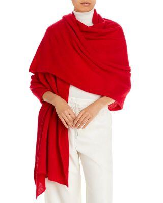 100% Cashmere Travel Wrap - Exclusive by C BY BLOOMINGDALE'S CASHMERE