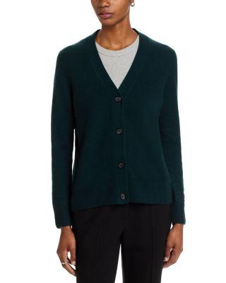 100% Cashmere V Neck Cardigan Sweater - Exclusive by C BY BLOOMINGDALE'S CASHMERE