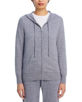 100% Cashmere Zip Hoodie - Exclusive by C BY BLOOMINGDALE'S CASHMERE