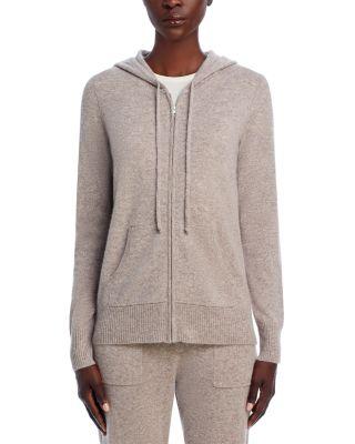 100% Cashmere Zip Hoodie - Exclusive by C BY BLOOMINGDALE'S CASHMERE