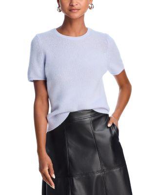 Short Sleeve Cashmere Shell Top - Exclusive by C BY BLOOMINGDALE'S CASHMERE