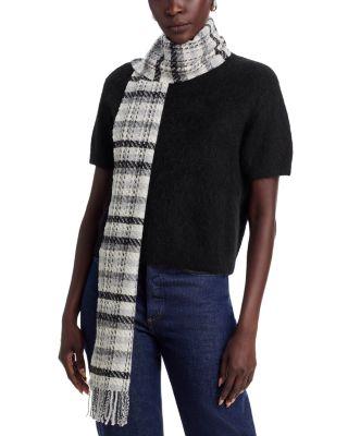 Tweed Plaid Scarf - Exclusive by C BY BLOOMINGDALE'S CASHMERE
