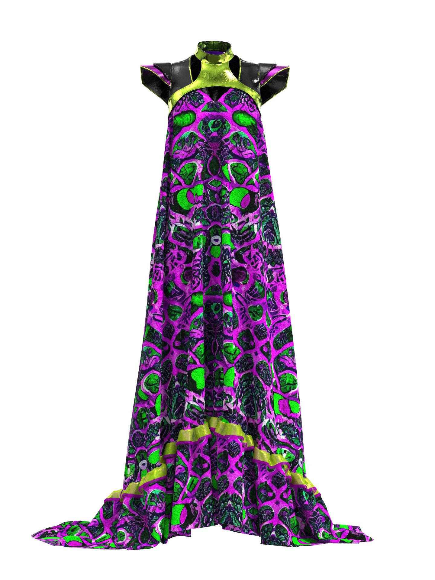 Alien Hybrid Dress by C.GITAL