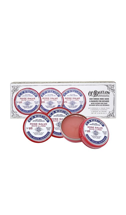 C.O. Bigelow Rose Salve Tin Trio in Beauty by C.O. BIGELOW
