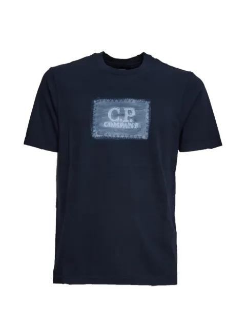 24/1 jersey short-sleeve logo label T-Shirt by C.P. COMPANY