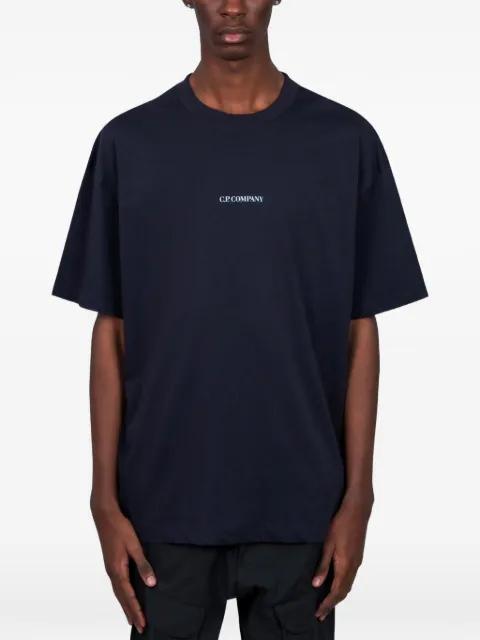 30/1 jersey short sleeve logo T-shirt by C.P. COMPANY