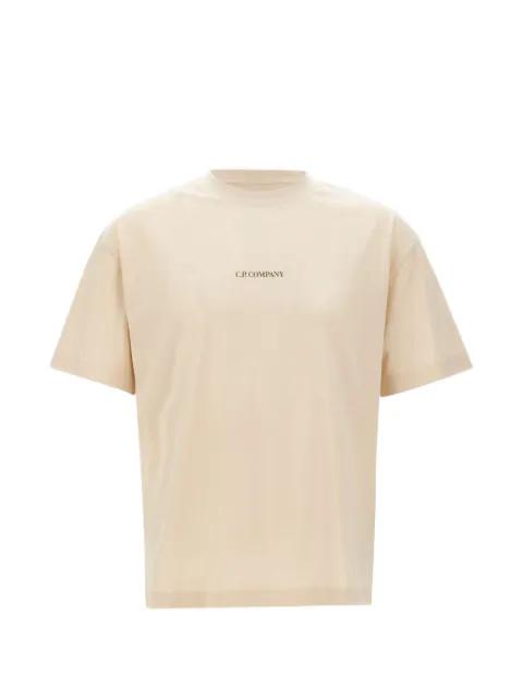 30/1 jersey short sleeve logo T-shirt by C.P. COMPANY